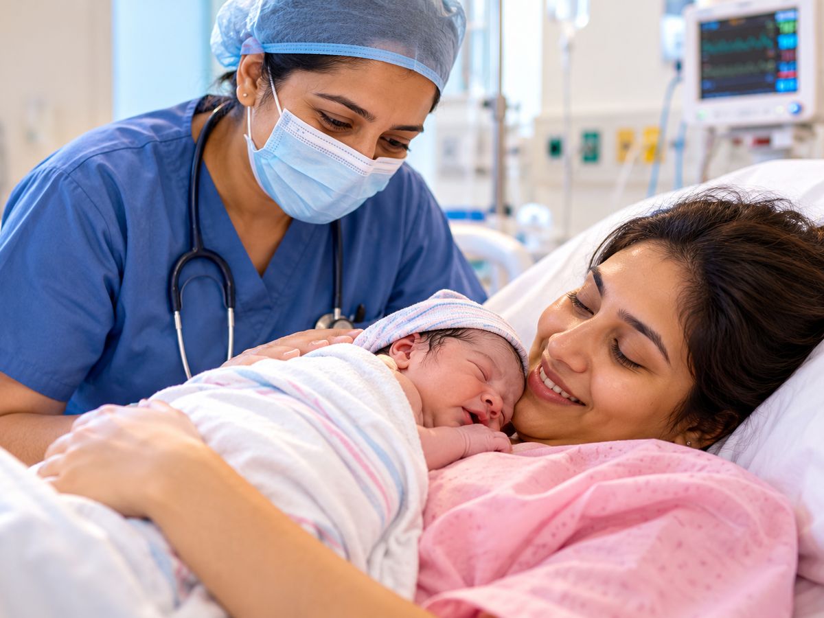 Happy mother and baby - Maternity Care